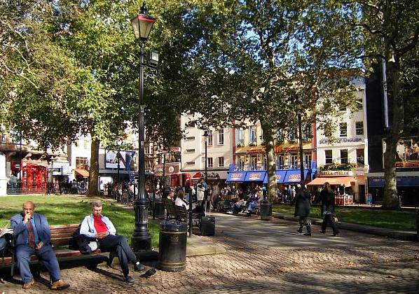 Leicester Square, London. Education. While in the UK, Derek attended a very 