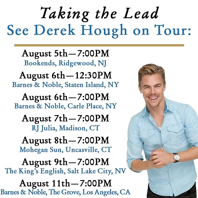 derek hough tour schedule